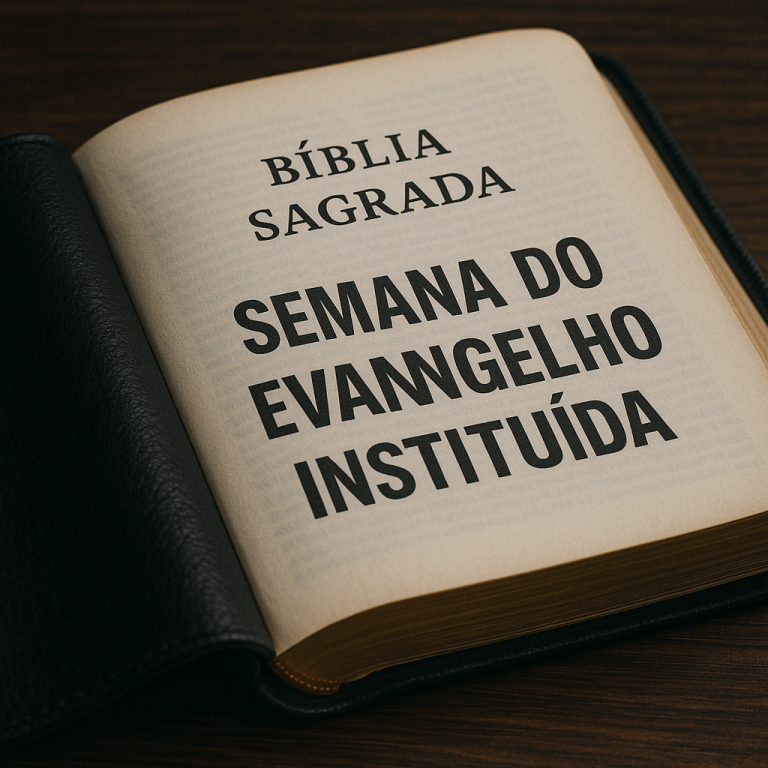Câmara de Arapoti aprova criação da Semana do Evangelho Câmara de Arapoti aprova criação da Semana do Evangelho