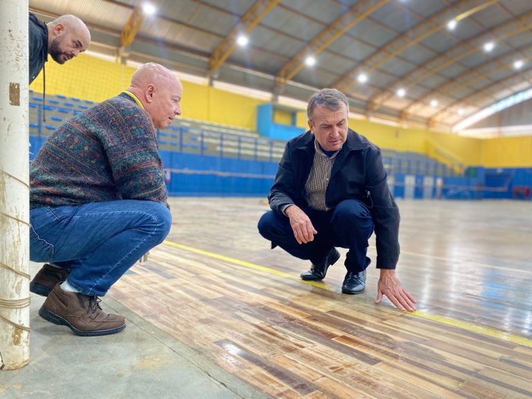 Ginásio Bigodão passa por obras de revitalização e ampliação em Arapoti Ginásio Bigodão passa por obras de revitalização e ampliação em Arapoti