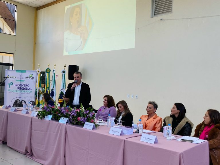 Arapoti sedia 1º Encontro Regional “Mulheres em Foco” com representantes de mais de 20 cidades